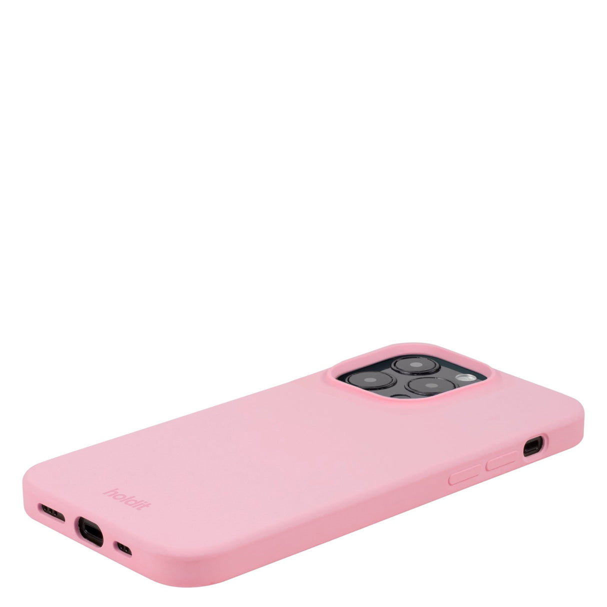 Holdit iPhone 15 Pro Max Soft Touch Silikondeksel - Rosa
