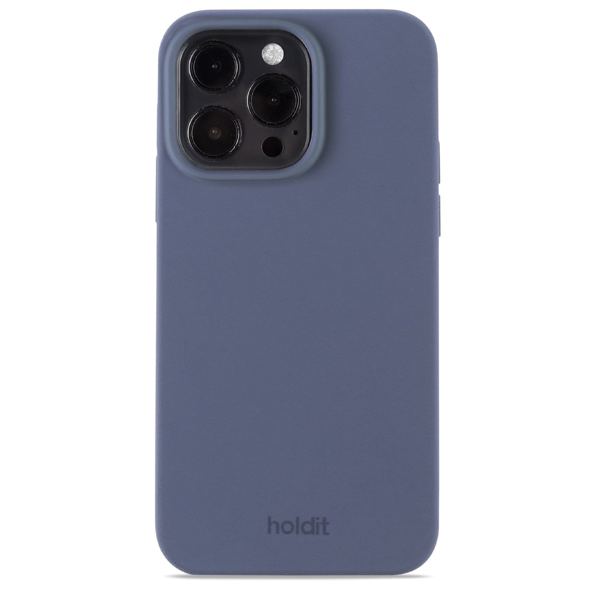 Holdit iPhone 15 Pro Max Soft Touch Silikondeksel - Pacific Blue