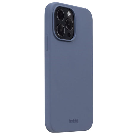 Holdit iPhone 15 Pro Max Soft Touch Silikondeksel - Pacific Blue