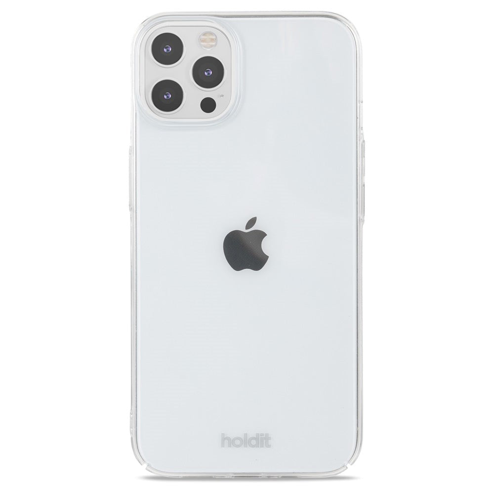 Holdit iPhone 12 / 12 Pro Slim plastdeksel - Gjennomsiktig