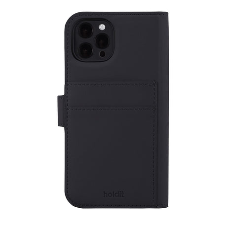 Holdit iPhone 12 / 12 Pro Wallet Magnet Plus-deksel - Svart