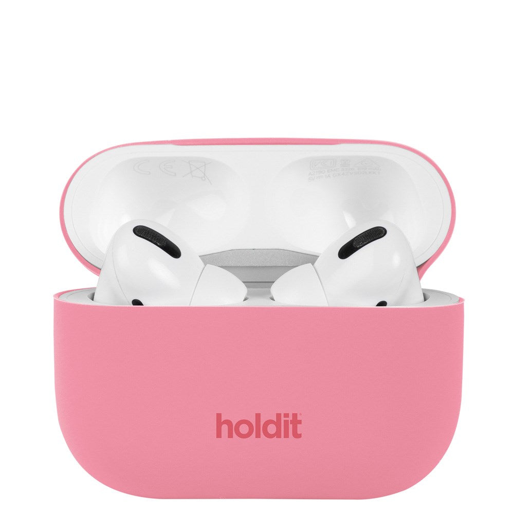 Holdit AirPods Pro 2 / Pro Silikondeksel - Rouge Pink