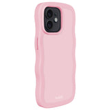 Holdit iPhone 12 / 12 Pro Wavy Deksel - Rosa