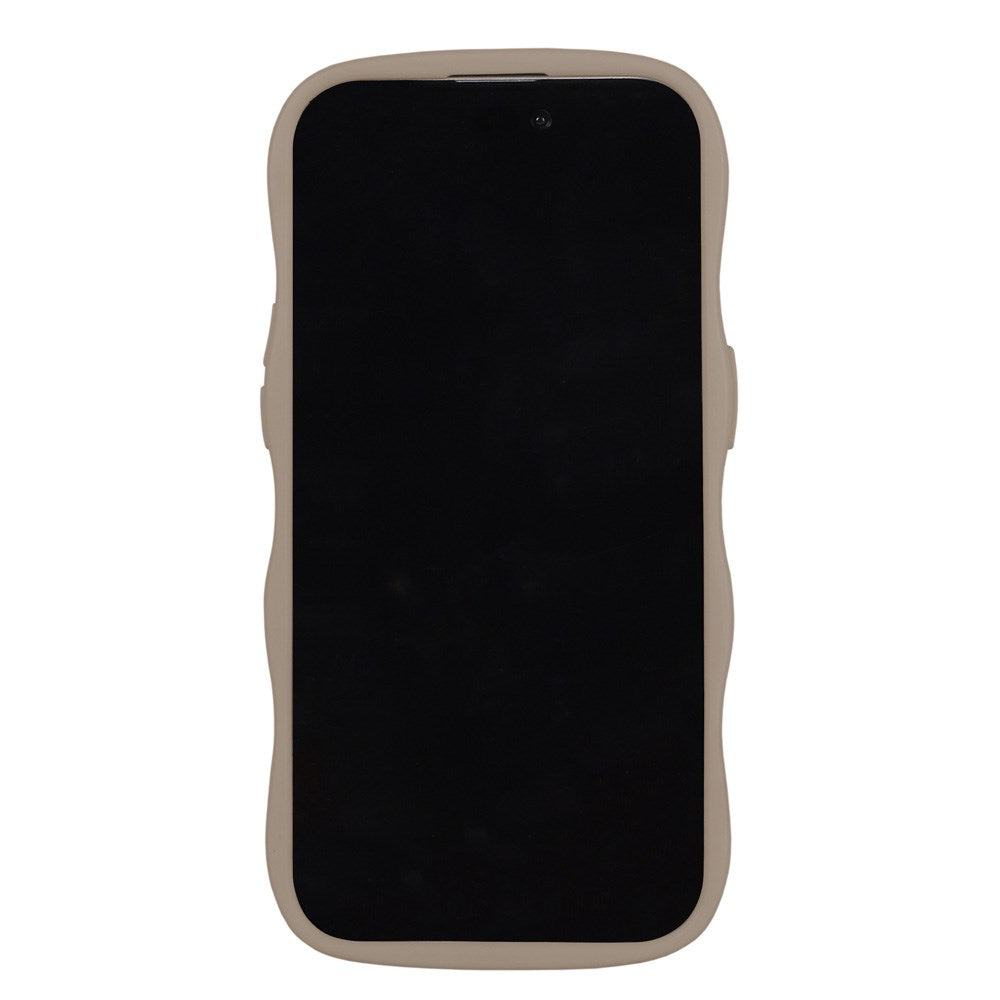 Holdit iPhone 15 Plus / 14 Plus Wavy Deksel - Mokka Brun