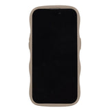 Holdit iPhone 15 Plus / 14 Plus Wavy Deksel - Mokka Brun