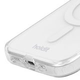 Holdit iPhone 15 Pro MagSafe Deksel - Gjennomsiktig / Hvit