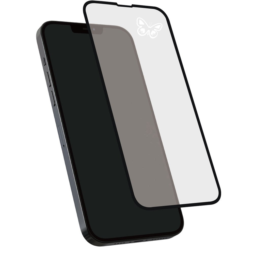 iPhone 14 / 13 / 13 Pro Holdit skjermbeskytter - herdet glass - sommerfugl