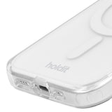 Holdit iPhone 12 / 12 Pro MagSafe Deksel - Gjennomsiktig / Hvit