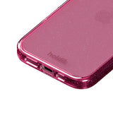 iPhone 16 Holdit Glitter Mobildeksel - Rosa