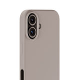 Holdit iPhone 16 Soft Touch Silikonetui - Brun