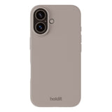 Holdit iPhone 16 Plus Soft Touch Silikonetui - Brun