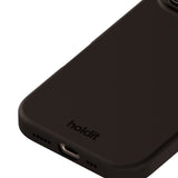 Holdit iPhone 16 Pro Max Soft Touch Silikondeksel - Svart