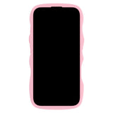 Holdit iPhone 16 Plus Wavy Deksel - Pluss Rosa/Transparent