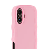 Holdit iPhone 16 Plus Wavy Deksel - Rosa