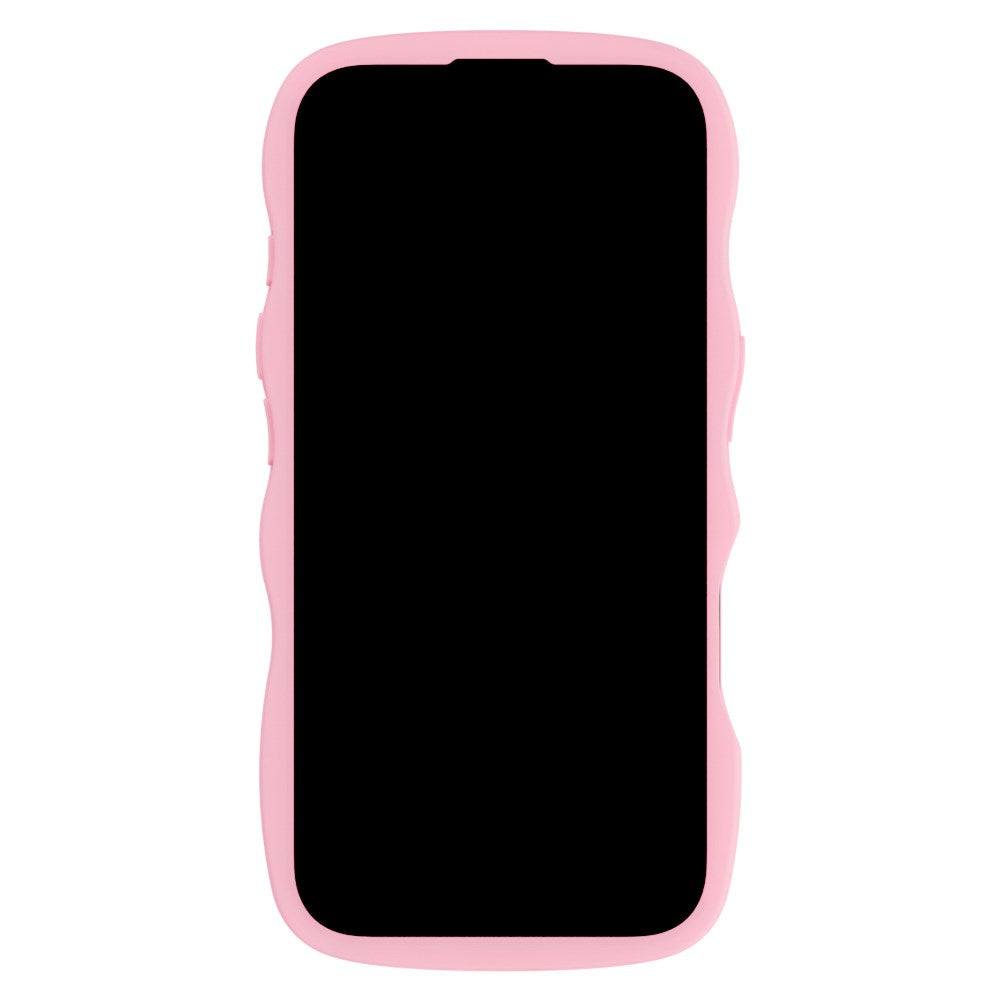 Holdit iPhone 16 Plus Wavy Deksel - Rosa