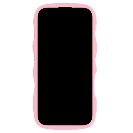 Holdit iPhone 16 Pro Wavy Deksel - Rosa