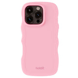 Holdit iPhone 16 Pro Max Wavy Deksel - Rosa