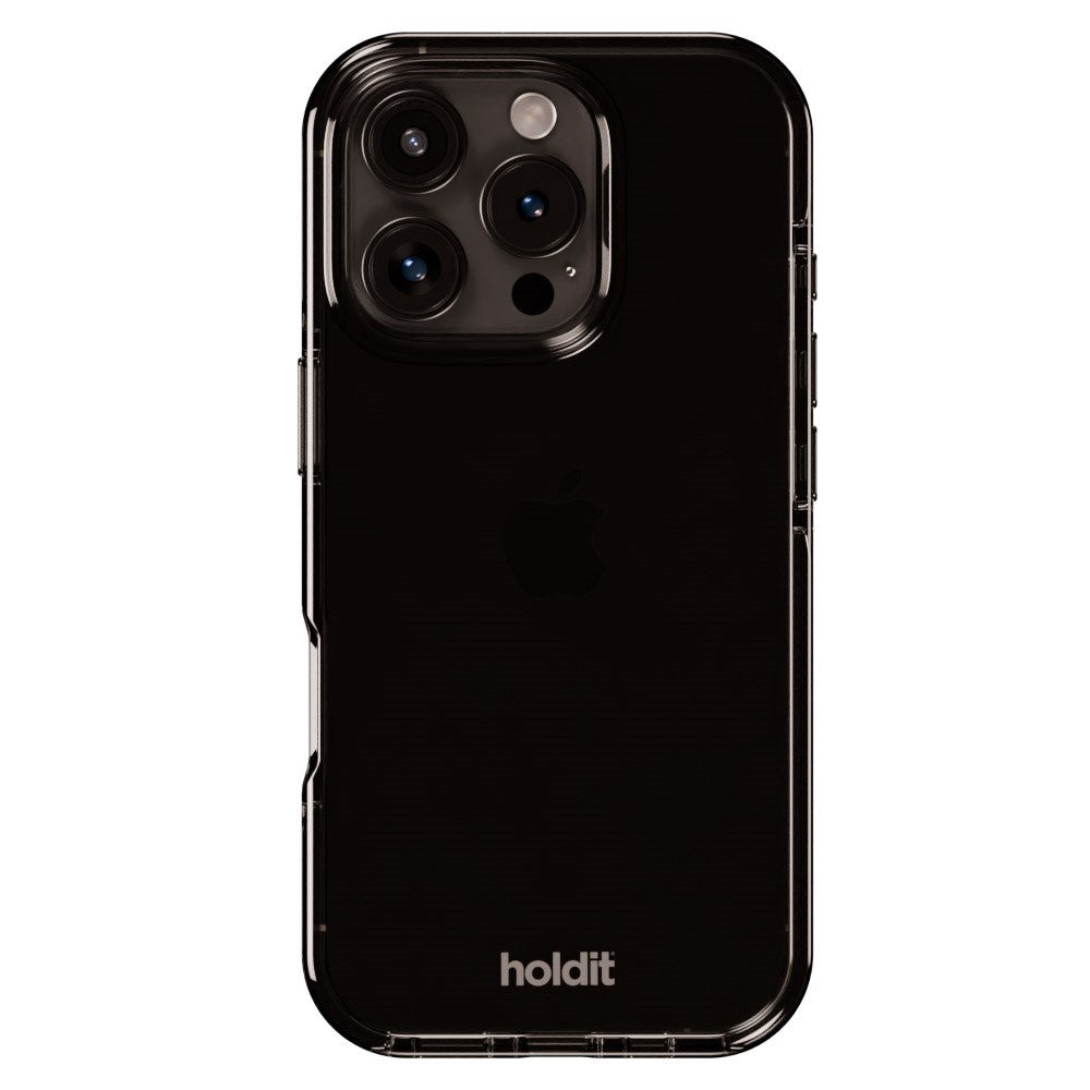 Holdit iPhone 16 Pro Max Seethru Deksel - Svart