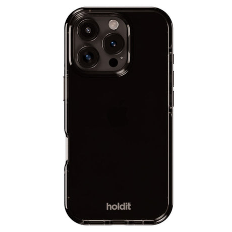 Holdit iPhone 16 Pro Max Seethru Deksel - Svart