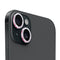 iPhone 14 / 14 Plus Holdit Kamerabeskyttelse - Glitter / Rosa