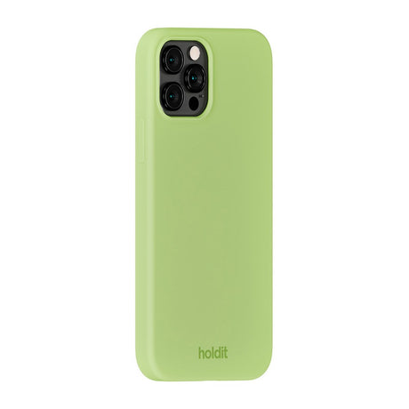 Holdit iPhone 12 / 12 Pro Soft Touch Silikondeksel - Matcha