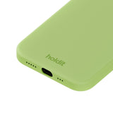 Holdit iPhone 12 / 12 Pro Soft Touch Silikondeksel - Matcha