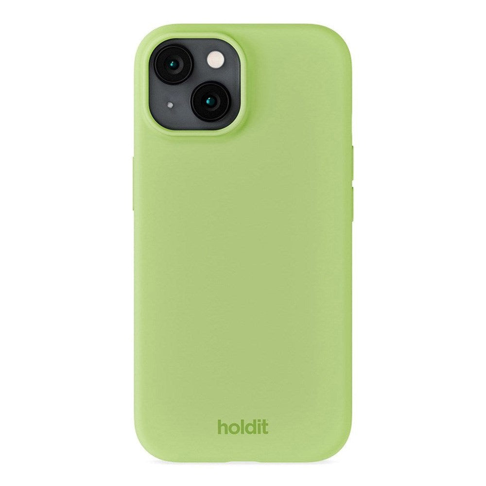 Holdit iPhone 15 Soft Touch silikonetui - Matcha