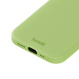 Holdit iPhone 15 Soft Touch silikonetui - Matcha