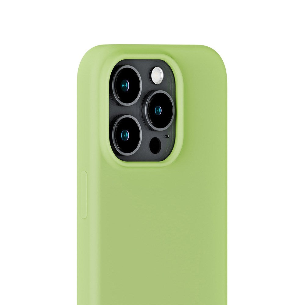 Holdit iPhone 15 Pro Max Soft Touch Silikone Cover - Matcha