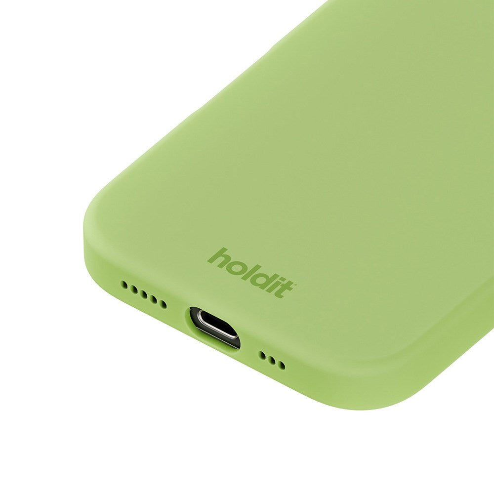 Holdit iPhone 16 Pro Max Soft Touch Silikondeksel - Matcha