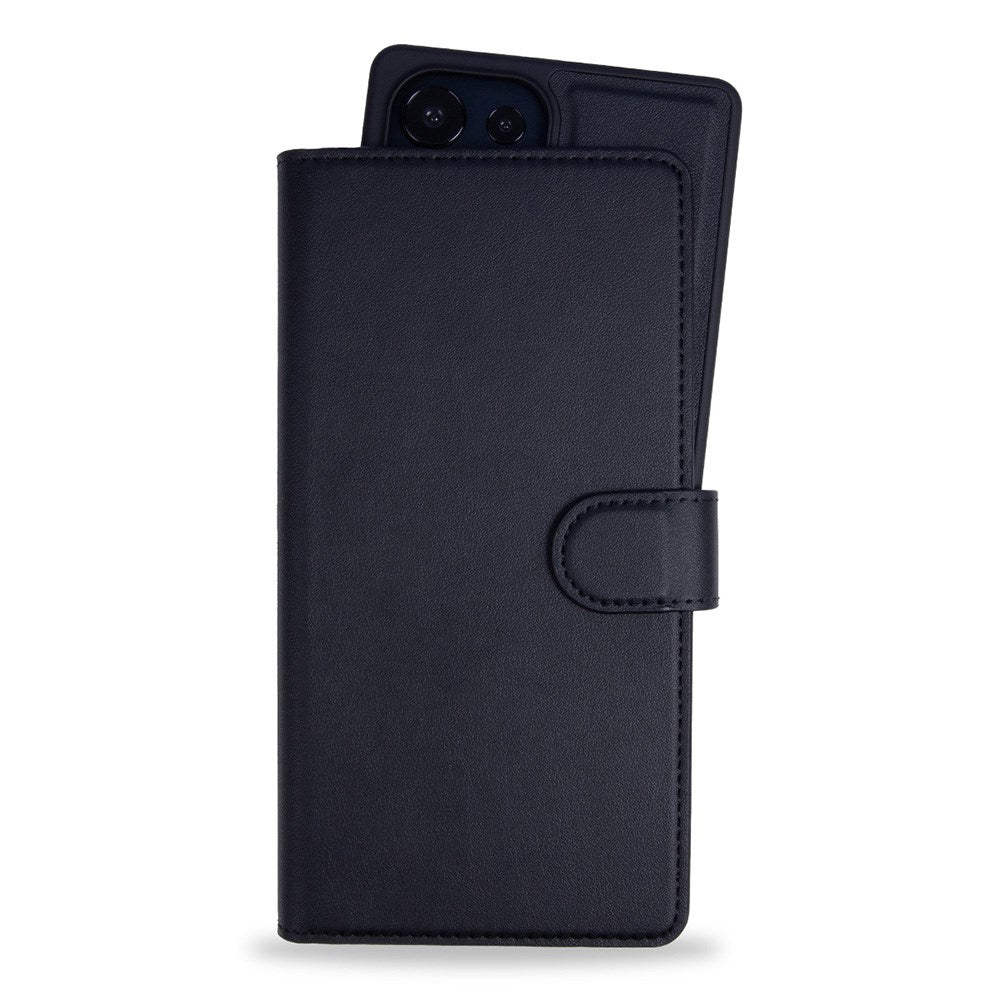 Holdit Samsung Galaxy S25 Ultra Magnet Veske Lærdeksel m. Lommebok - Svart