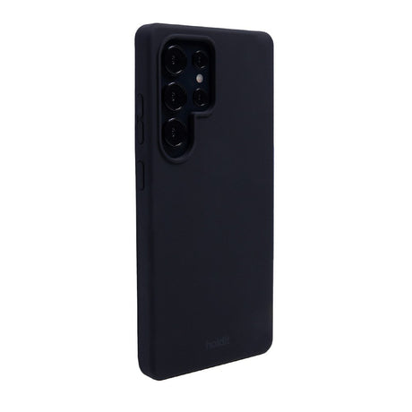 Holdit Samsung Galaxy S25 Ultra Soft Touch Silikondeksel - Svart