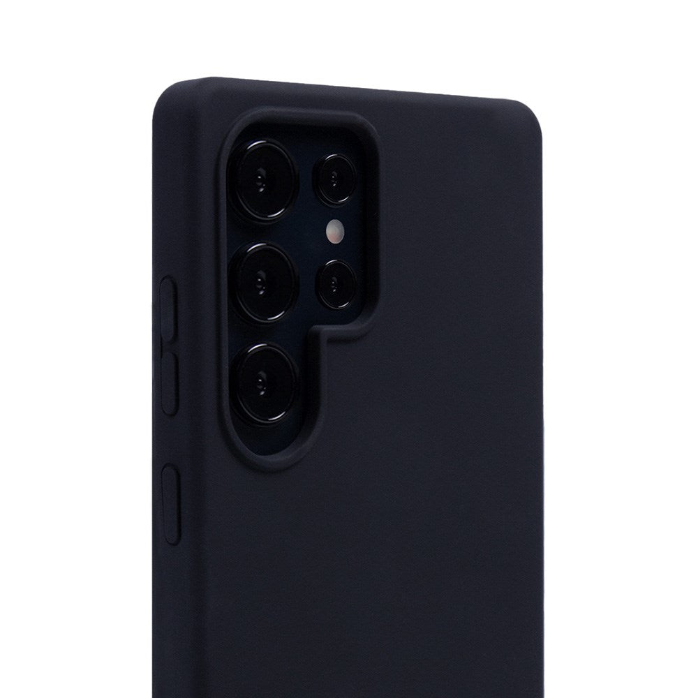 Holdit Samsung Galaxy S25 Ultra Soft Touch Silikondeksel - Svart