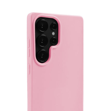 Holdit Samsung Galaxy S25 Ultra Soft Touch Silikonetui - Rosa