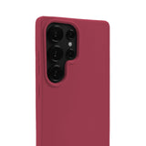 Holdit Samsung Galaxy S25 Ultra Soft Touch silikondeksel - rød fløyel