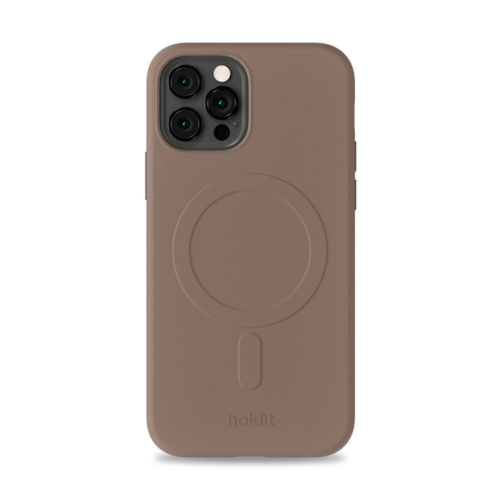 iPhone 12 / 12 Pro - Holdit Soft MagSafe Case - Mocha Brown
