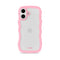 iPhone 17 Holdit Wavy Cover - Pink / Transparent