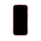 iPhone 17 Holdit Wavy Cover - Pink / Transparent