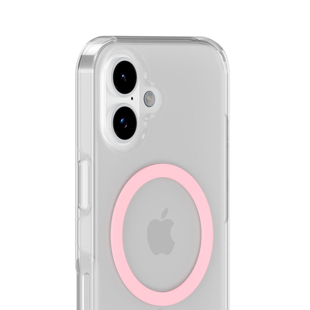 iPhone 17 Holdit MagSafe Cover - Transparent / Pink