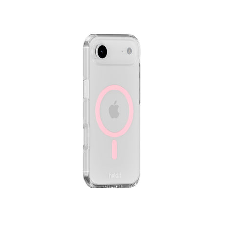 iPhone Air Holdit MagSafe Cover - Transparent / Pink