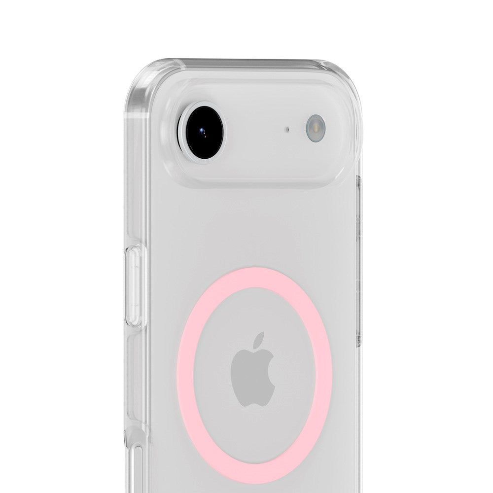 iPhone Air Holdit MagSafe Cover - Transparent / Pink