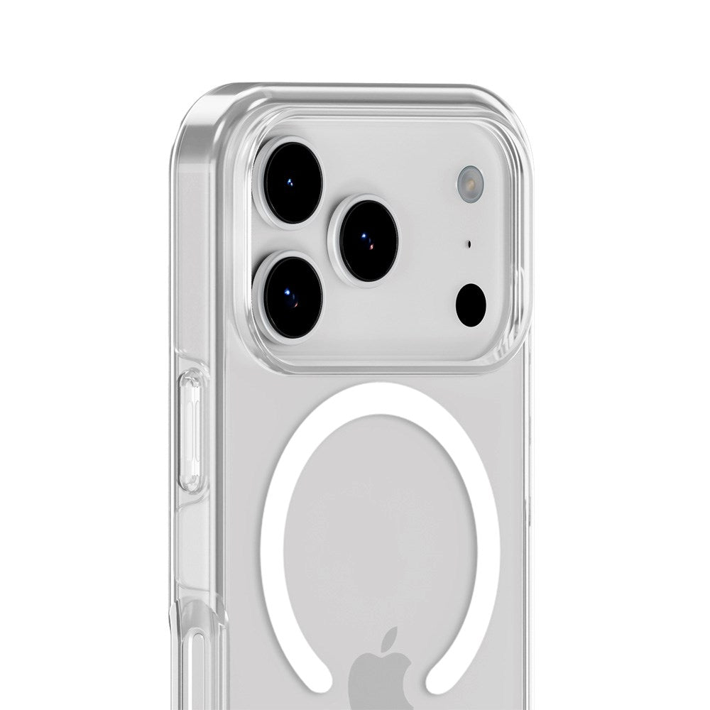 iPhone 17 Pro Holdit MagSafe Cover - Transparent / White
