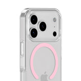iPhone 17 Pro Holdit MagSafe Cover - Transparent / Pink