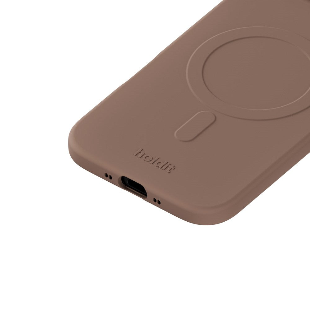 iPhone Air Holdit Soft MagSafe Cover - Mocha Brown