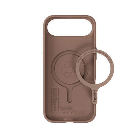 iPhone Air Holdit Soft MagSafe Cover - Mocha Brown