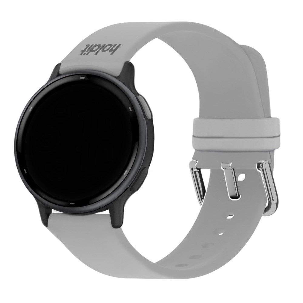 Universal Holdit Silikone Rem m. Spændelukning (20mm) - Grå