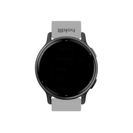 Universal Holdit Silikone Rem m. Spændelukning (22mm) - Grå