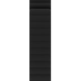 Apple Watch (38/40/SE/41/42mm) Holdit Silikone Rem m. Magnetlukning - Sort / Grå