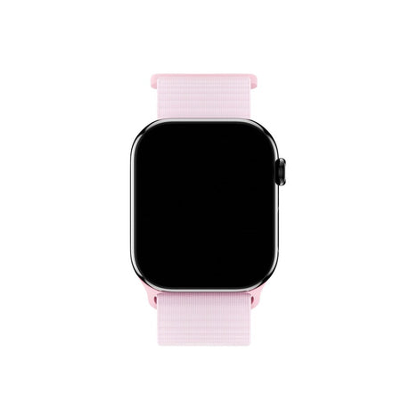 Apple Watch (38/40/SE/41/42mm) Holdit Nylon Rem - Lyserød