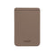 Holdit Silicone Kortholder - MagSafe Kompatibel - Mocha Brown